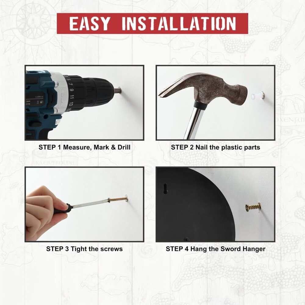 The Witcher - Wall Display for Silver and Steel Sword