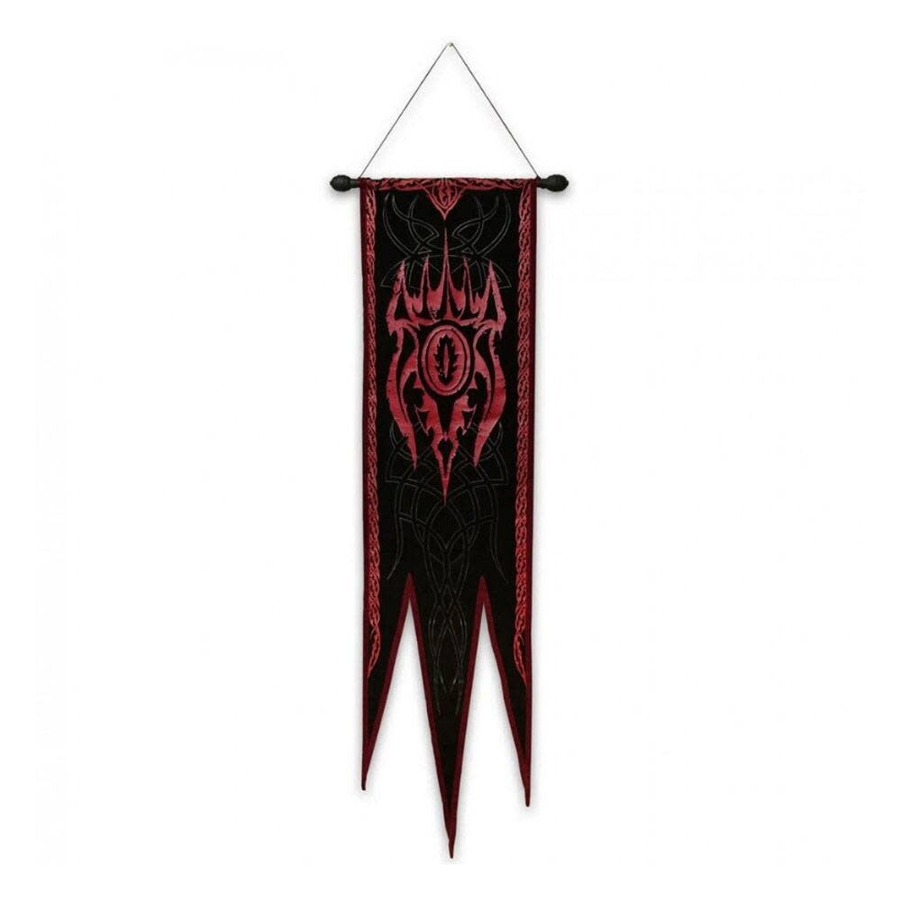 United Cutlery The Lord of the Rings – Sauron’s Mace & One Ring Red Eye Edition with War Banner