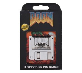 Doom Pin Badge Floppy Disk Limited Edition