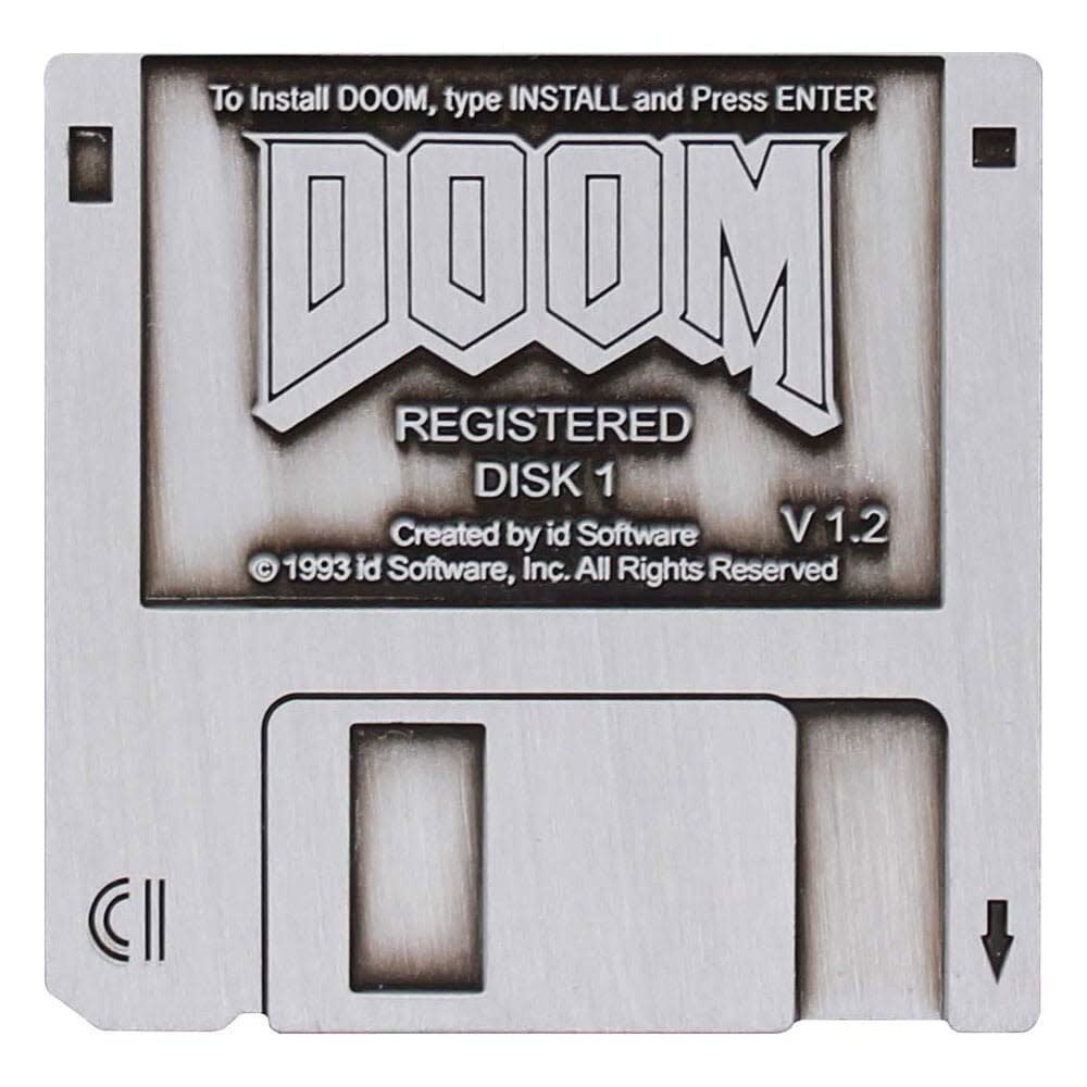 DOOM – Pin’s Disquette (Fanattik) – Édition Limitée & Numéroté