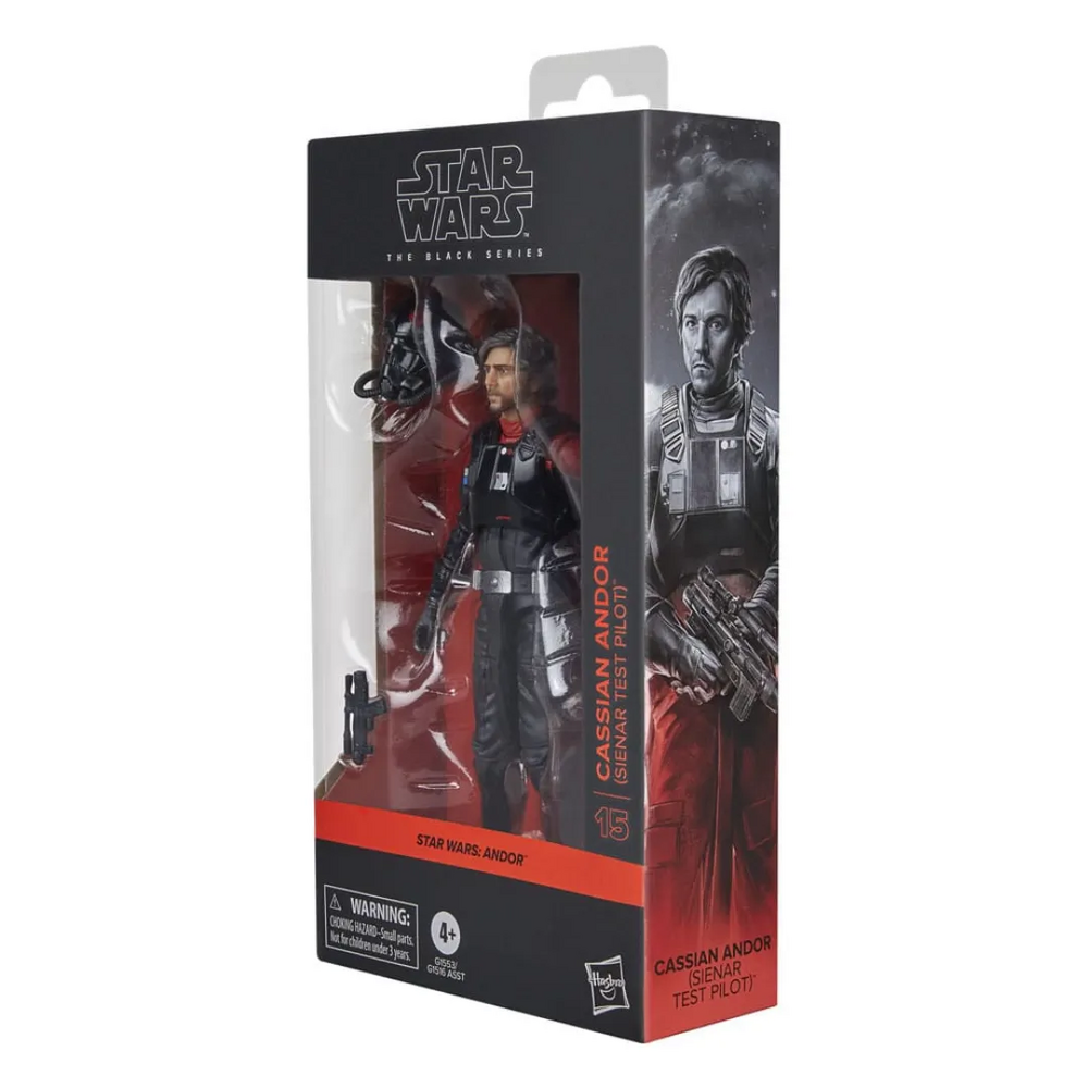 Hasbro Star Wars: Andor Black Series Action Figure Cassian Andor (Sienar Test Pilot) 15 cm