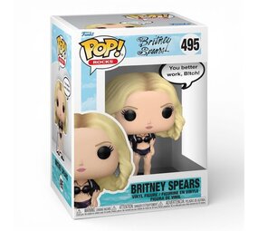 Funko Britney Spears POP! Sayings Vinyl Figure You Better Work 9 cm