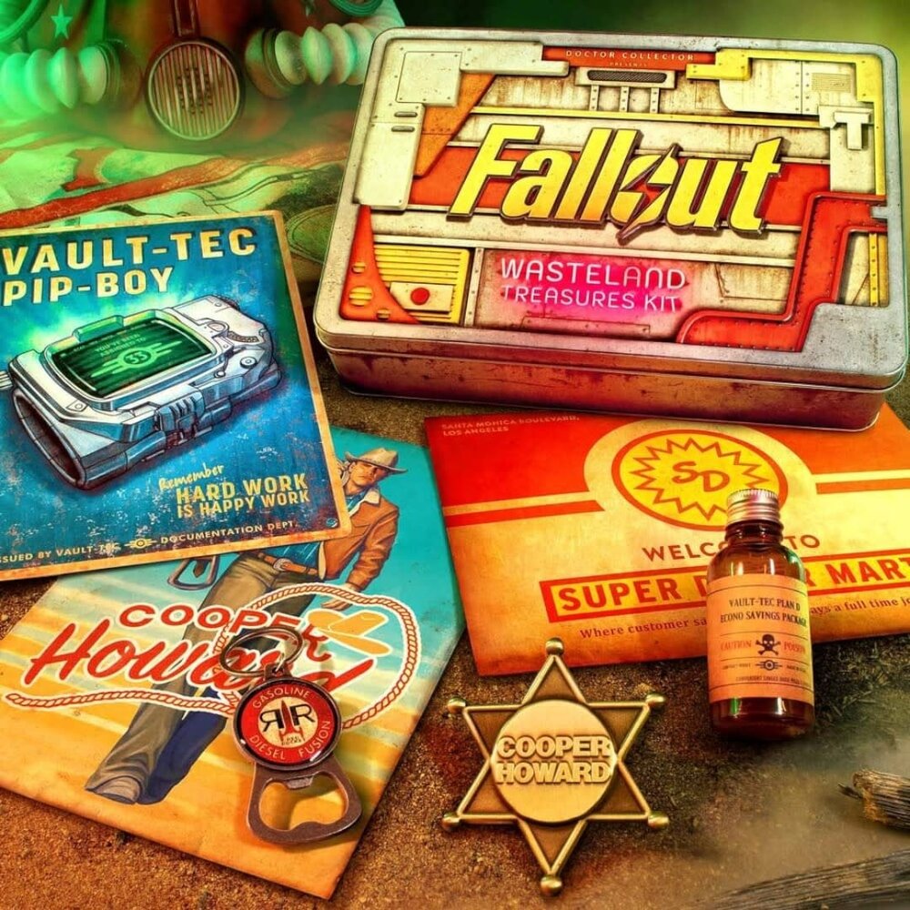 Doctor Collector Fallout Gift Box Wasteland Treasures Kit