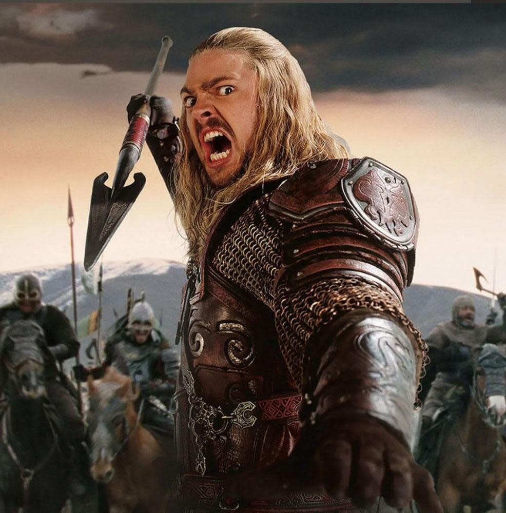 United Cutlery Lord of the Rings Replica 1/1 Eomer's Spear 213 cm