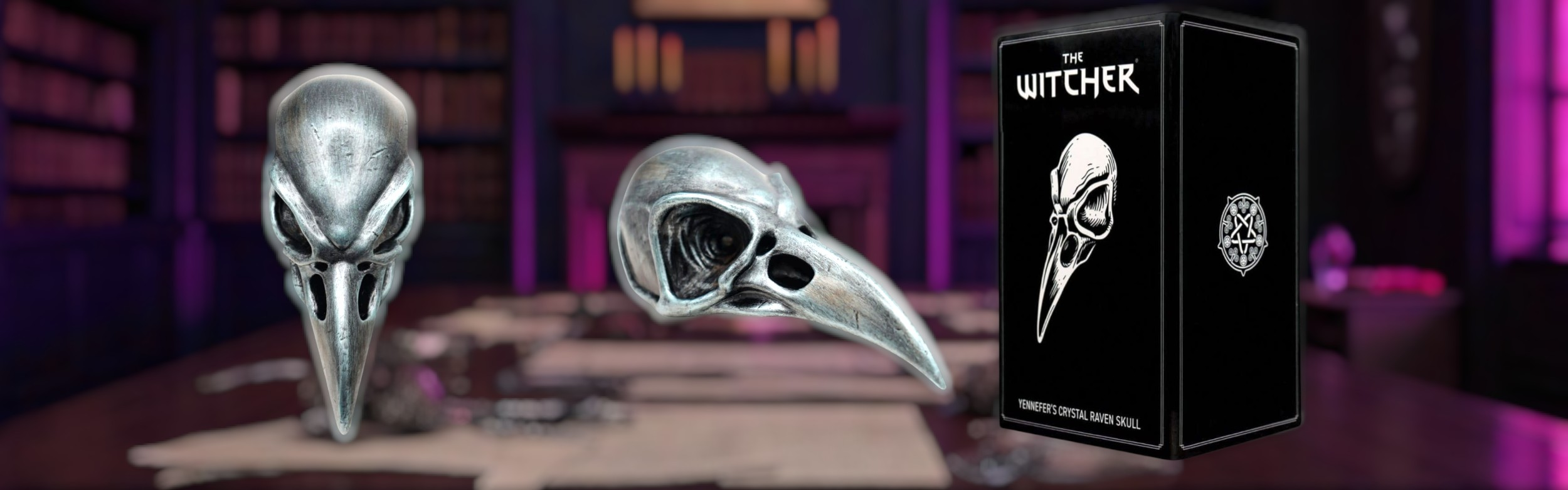 The Witcher 3 Replica Crystal Skull