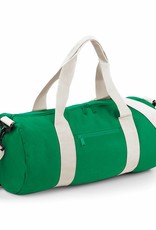 RVC Badminton Team Barrel Bag Kelly Green/Off White