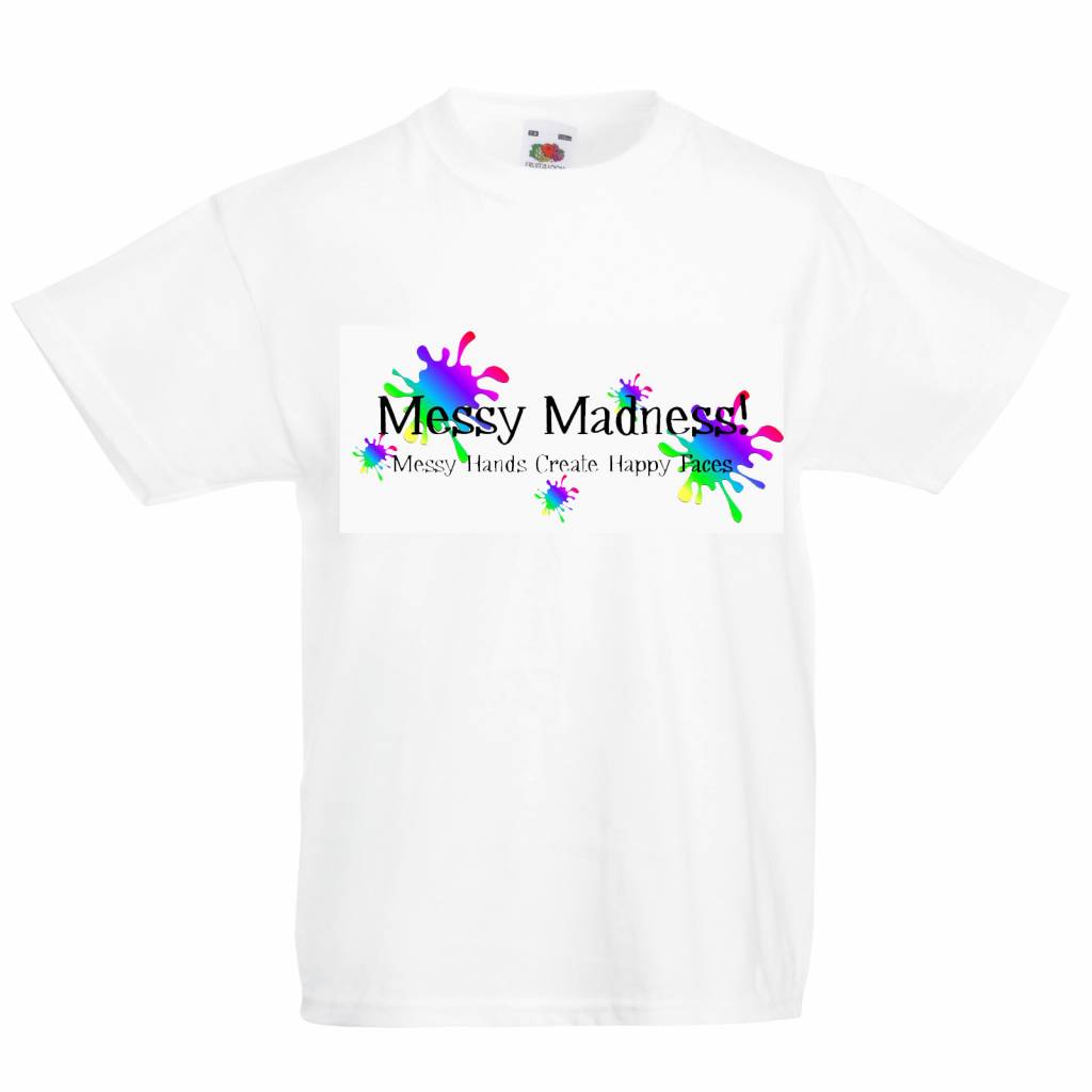 Messy Madness Kids T Shirt