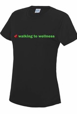 Ladies Walking to Wellness S/S T Shirt