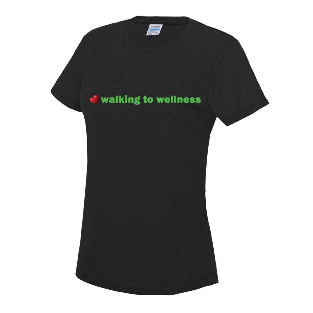 Ladies Walking to Wellness S/S T Shirt