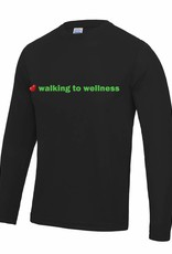 Mens Walking to Wellness L/S T Shirt
