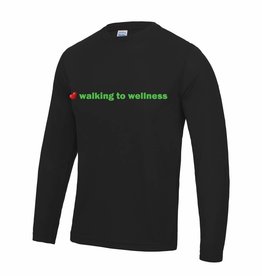 Mens Walking to Wellness L/S T Shirt