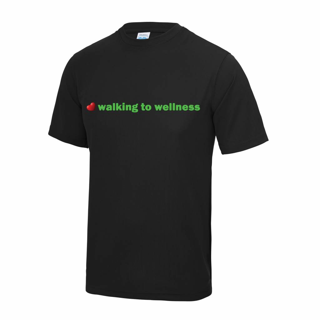 Mens Walking to Wellness S/S T Shirt