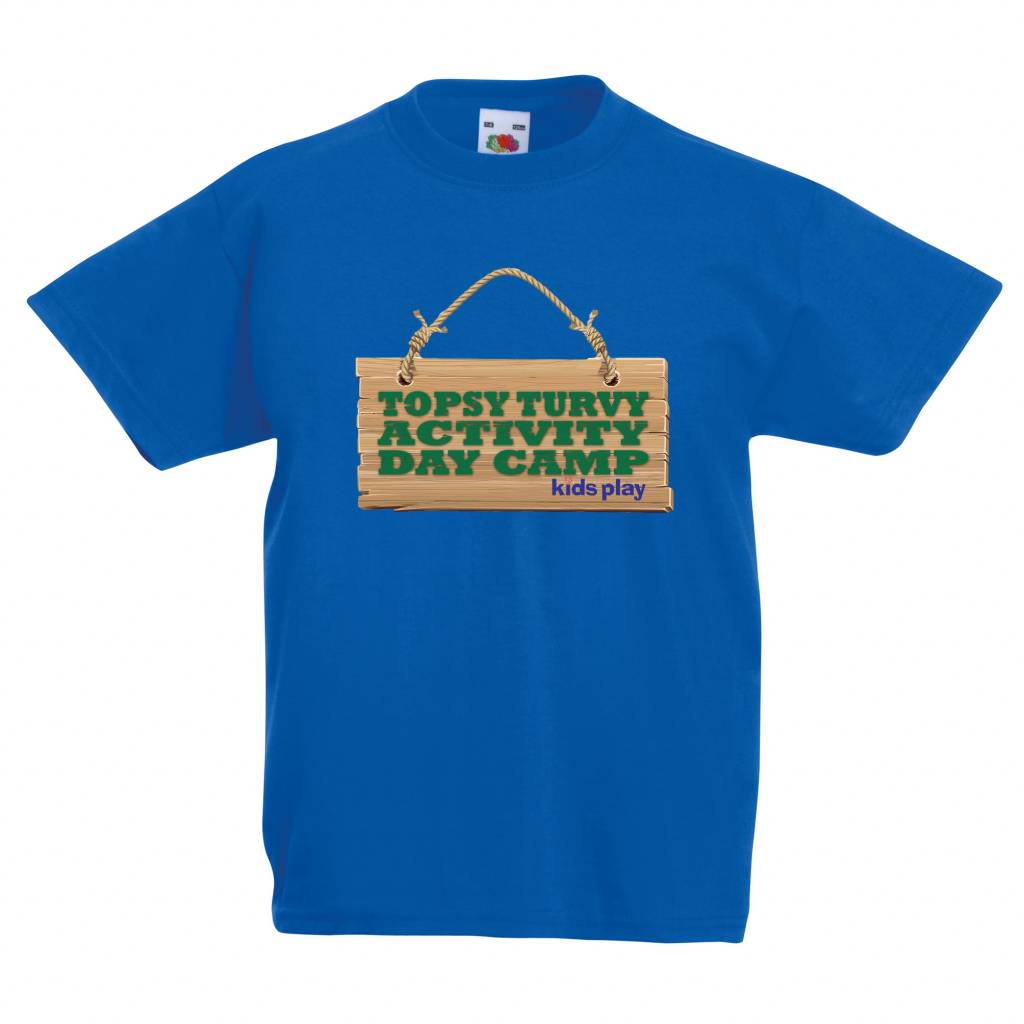 Topsy Turvy Junior Holiday Club T Shirt