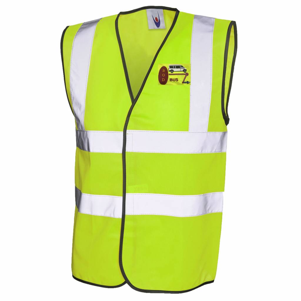 Bod Bus Adults Hi Vis Vest