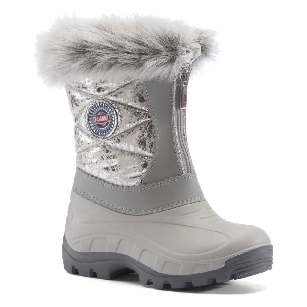 ladies grey snow boots