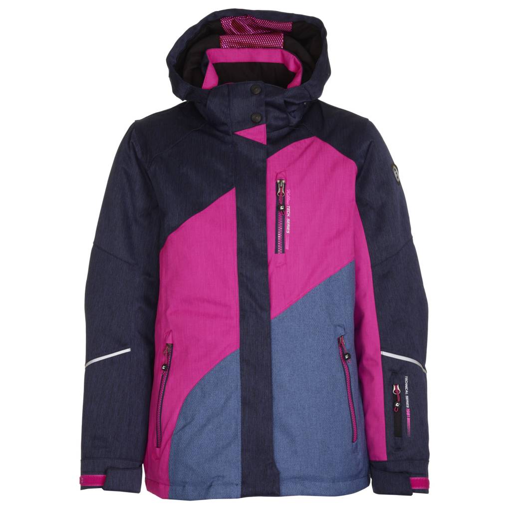 Girls Alara Denim Ski Jacket