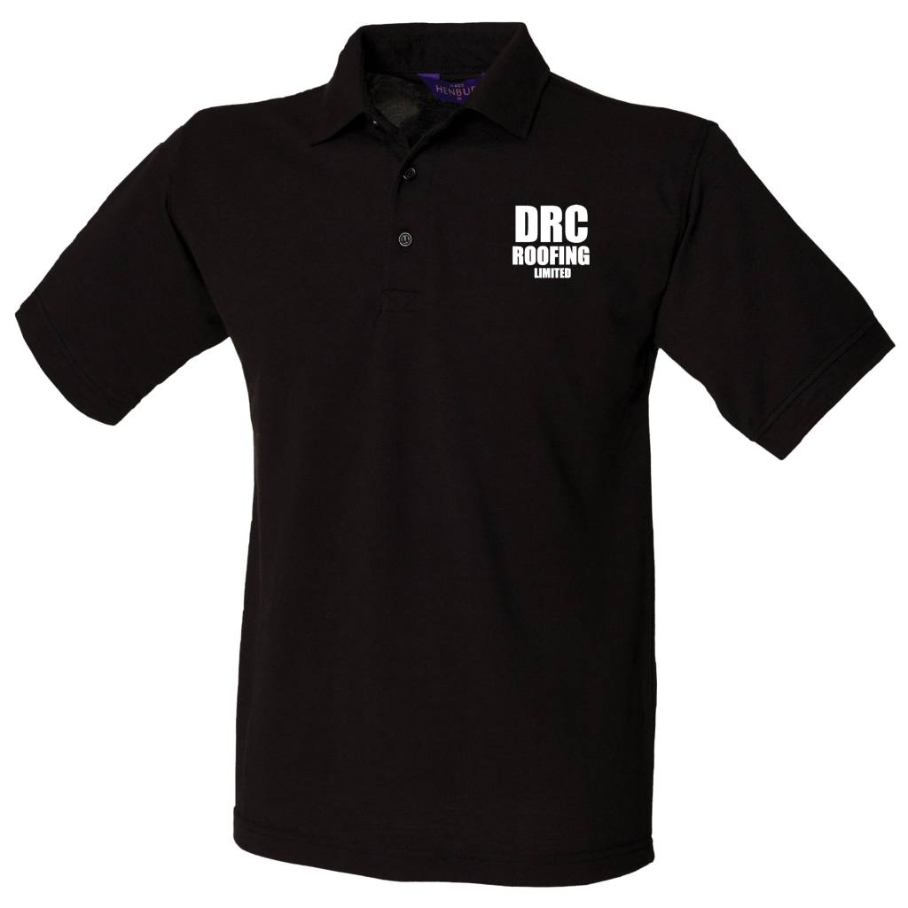 DRC Roofing Adults Polo