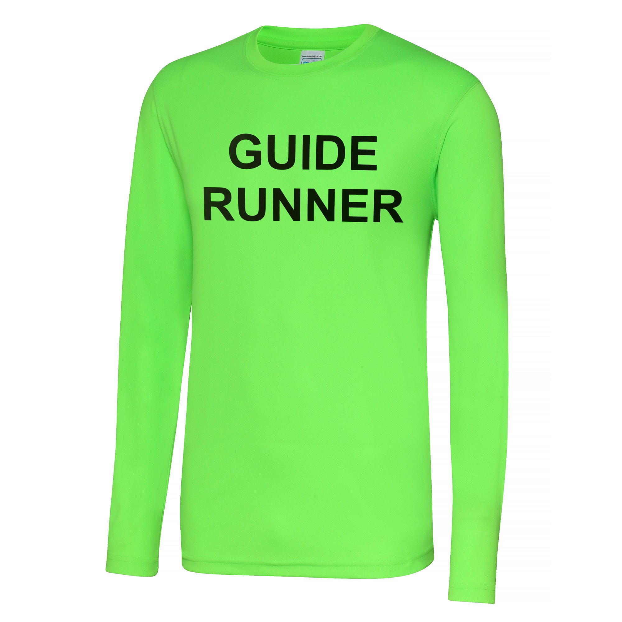 Adults Blind Guide Runner L/S Cool T Shirt