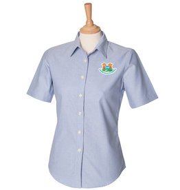 Mead Farm Nursery Ladies S/S Oxford Shirt