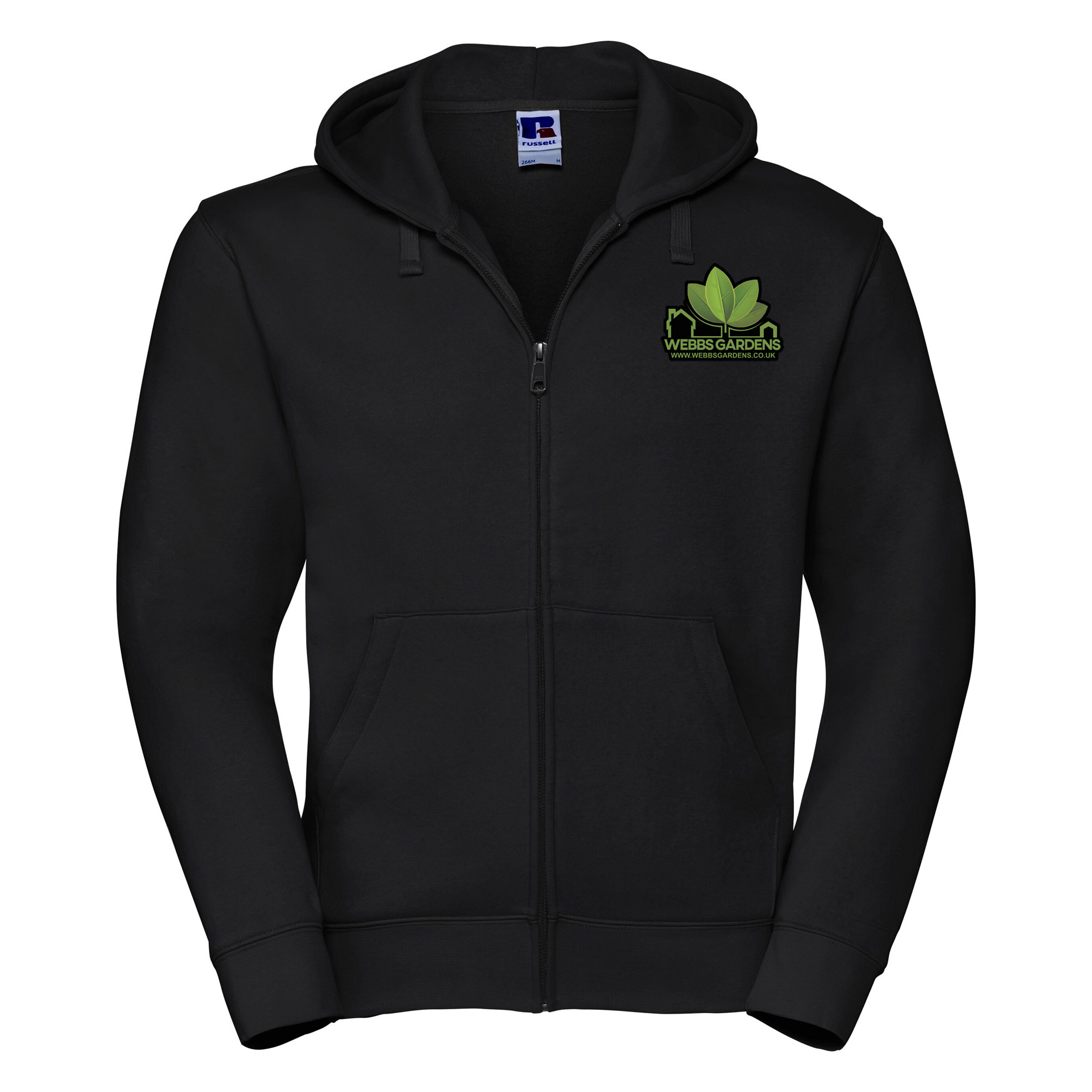 Webbs Gardens Zipped Hooded Sweatshirt