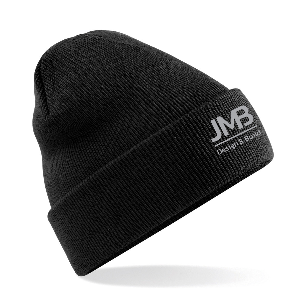 JMB Adults Knitted Turn Up Beanie