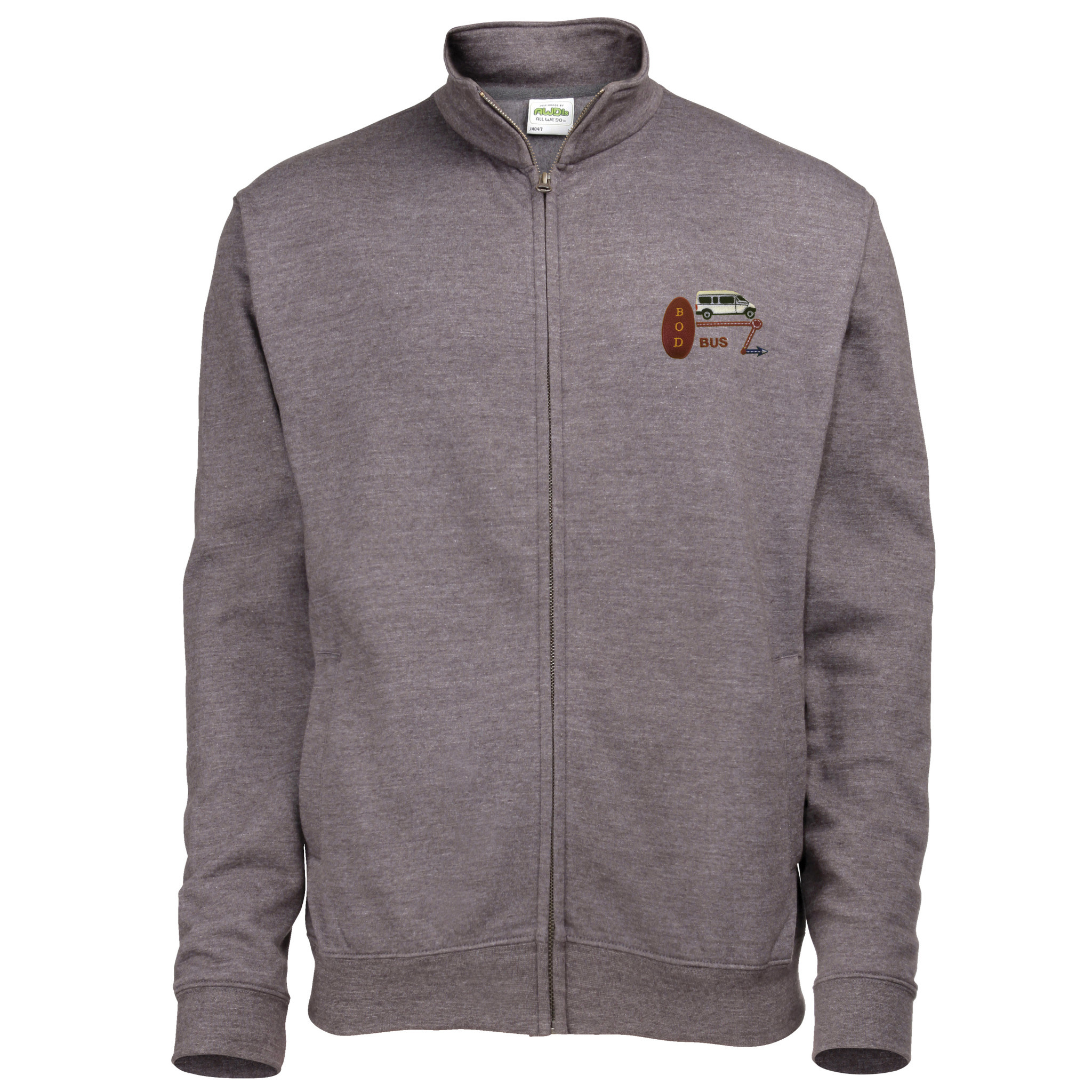 Bod Bus Adults Full Zip Sweatshirt