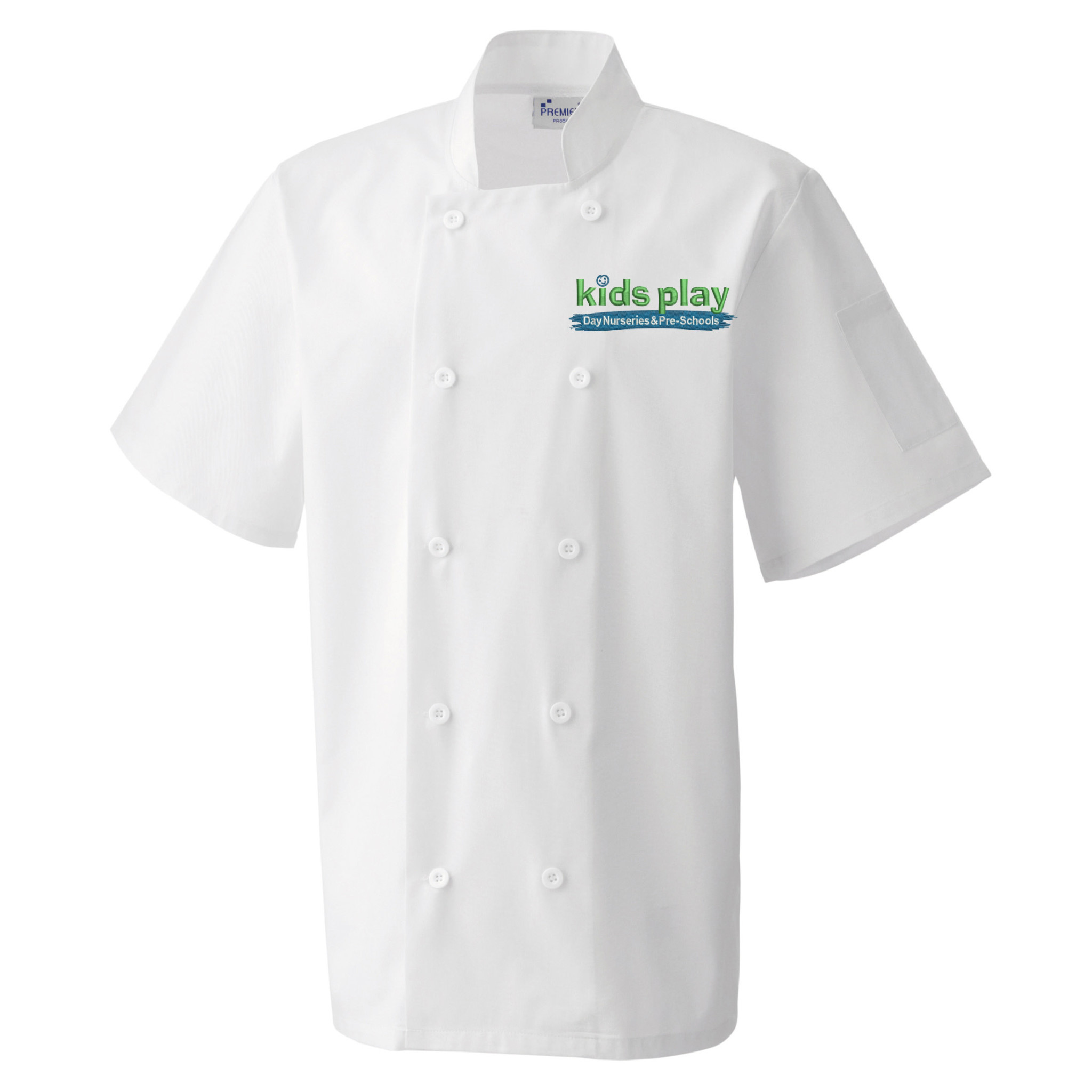 Kids Play Wolverton Adults Day Nursery S/S Chefs Jacket