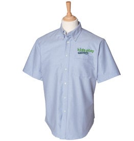 Kids Play Little Chestnuts Mens Out Of School Club S/S Oxford Shirt