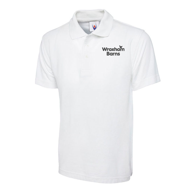 Uniquely Wroxham Barn Adults Polo Shirt