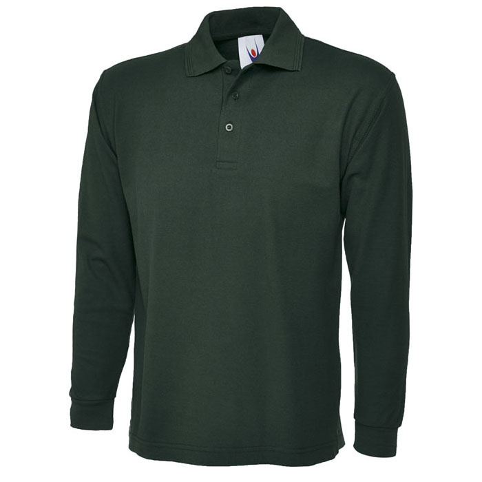 Adults Long Sleeve Polo