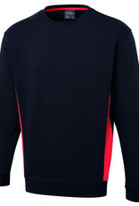 Adults Two Tone Crew Sweatshirt