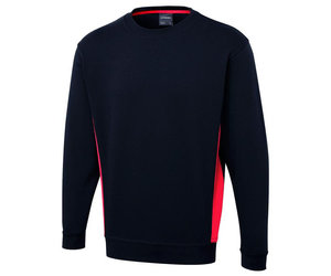 Adults Two Tone Crew Sweatshirt Premium Force