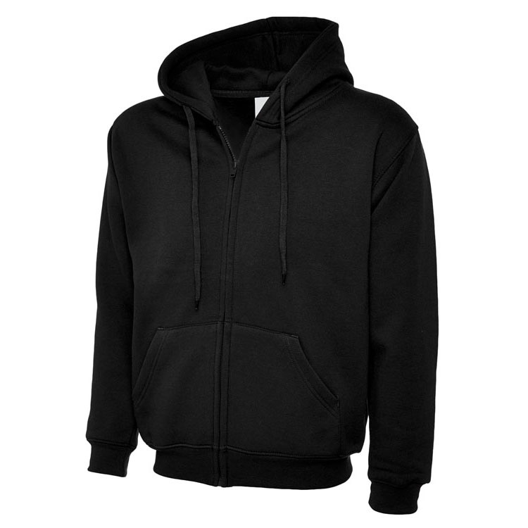 Adults Full  Zip Hooded Sweatshirt