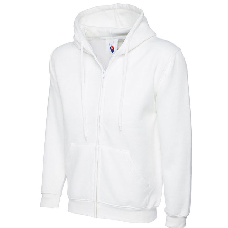 Adults Full  Zip Hooded Sweatshirt