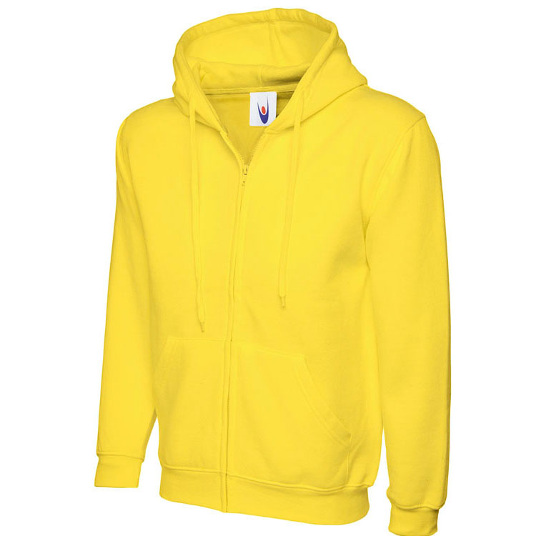 Adults Full  Zip Hooded Sweatshirt