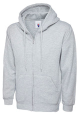 Adults Full  Zip Hooded Sweatshirt