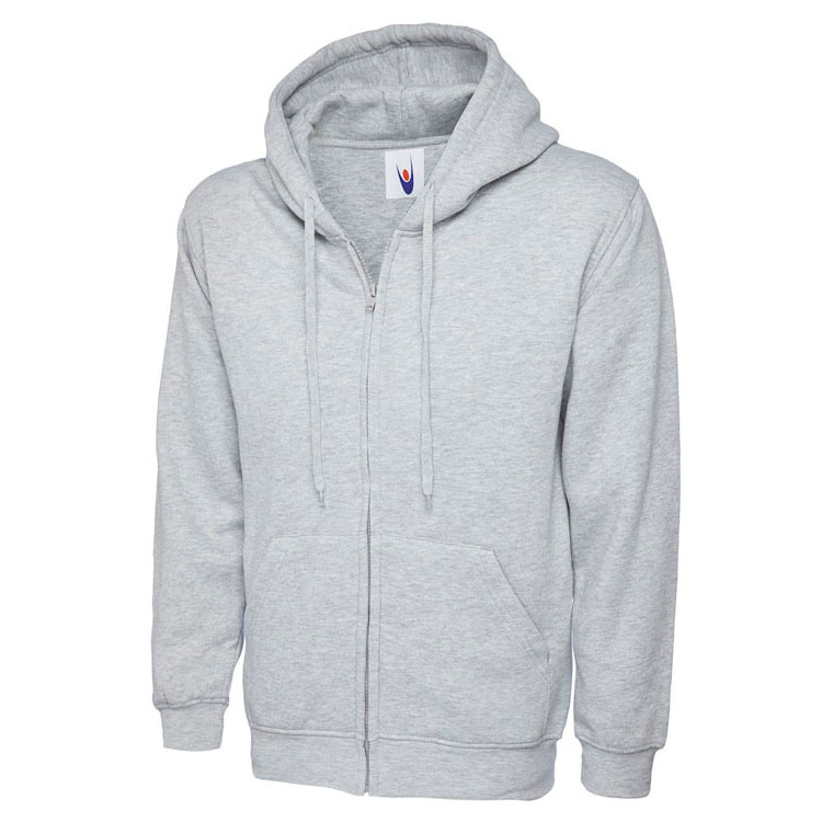 Adults Full  Zip Hooded Sweatshirt