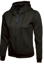 Ladies Full Zip Hooded Sweatshirt