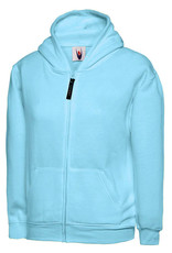 Junior Full Zip Hooded Sweatshirt