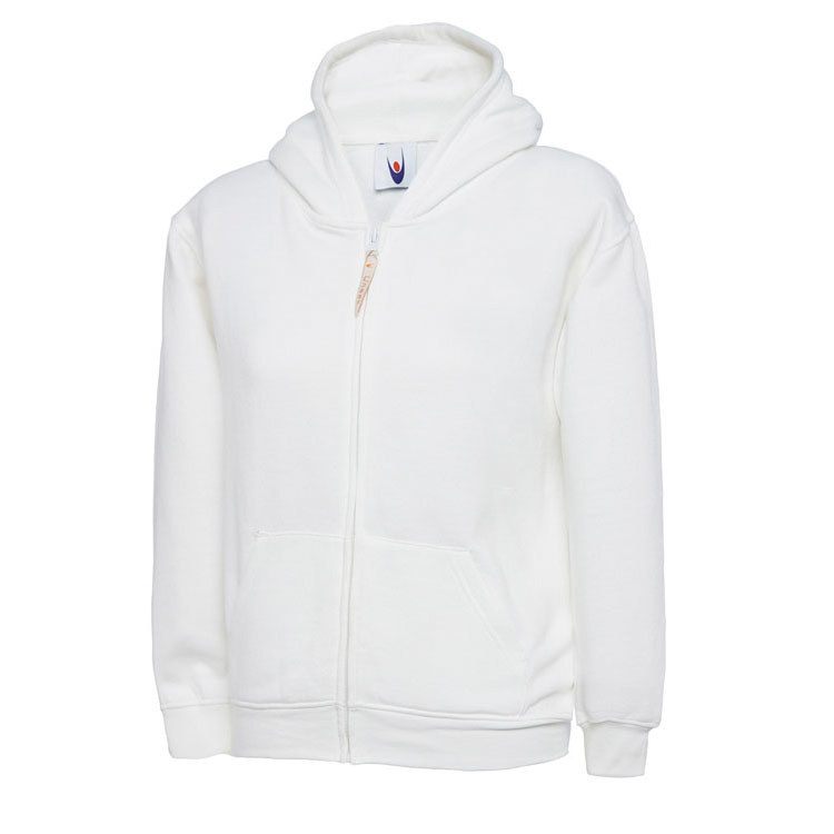 Junior Full Zip Hooded Sweatshirt