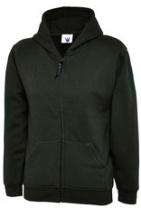 Junior Full Zip Hooded Sweatshirt