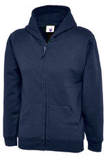 Junior Full Zip Hooded Sweatshirt