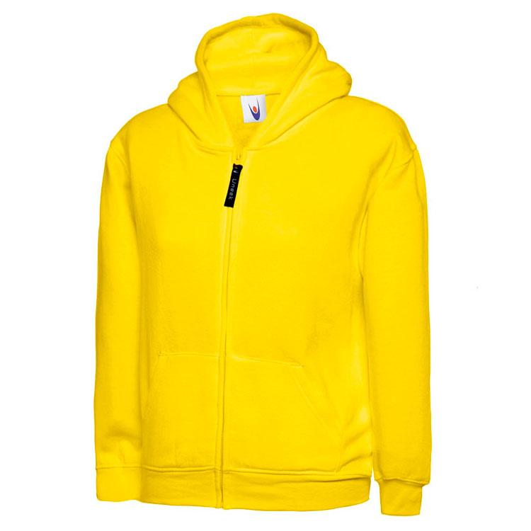 Junior Full Zip Hooded Sweatshirt