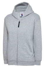 Junior Full Zip Hooded Sweatshirt