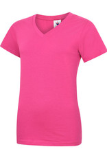 Ladies Classic V Neck T Shirt