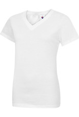 Ladies Classic V Neck T Shirt