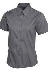 Ladies Pinpoint Oxford Half Sleeve Shirt