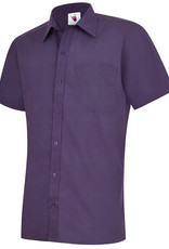 Mens Poplin Half Sleeve Shirt