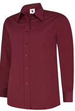 Ladies Poplin Full Sleeve Shirt