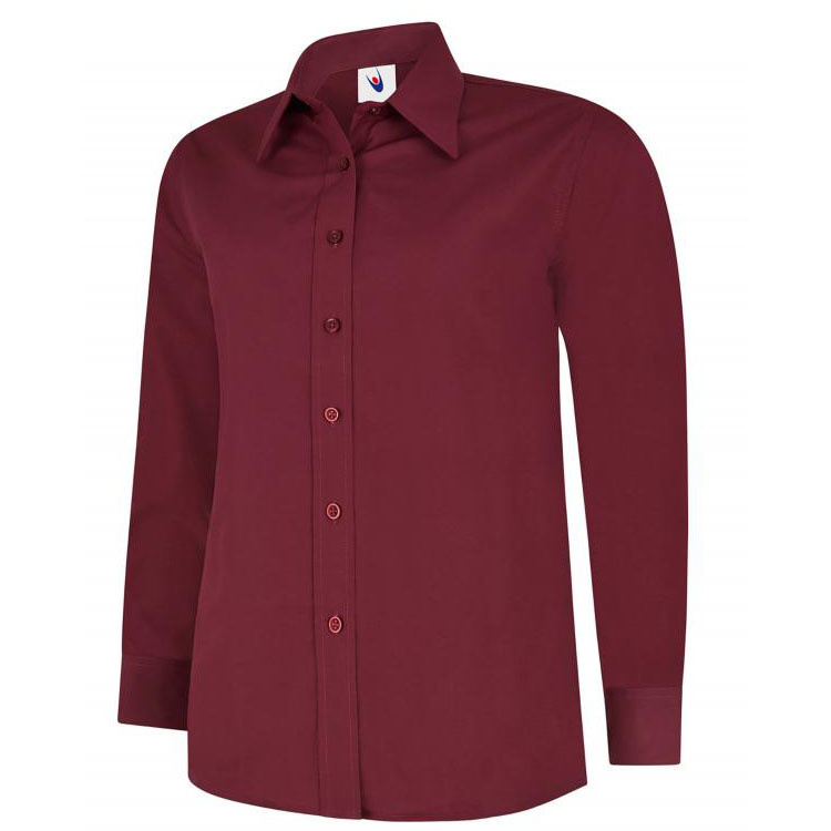 Ladies Poplin Full Sleeve Shirt